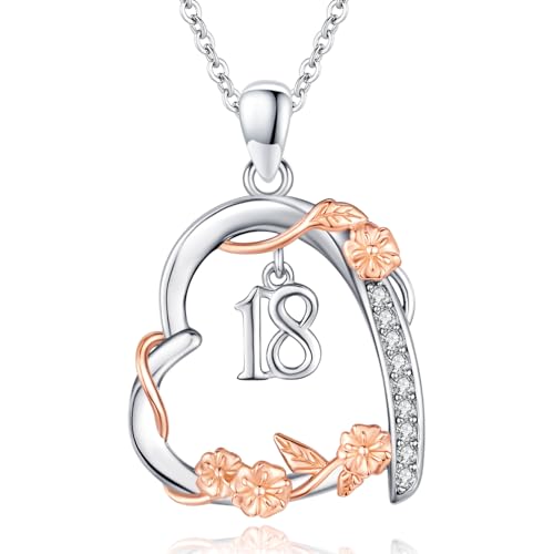 Cadeau pour 18e anniversaire d'exception en argent sterling 925