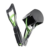 Hundekotschaufel, Hundekotschüssel und Set, Kotschaufel mit leicht zu ziehendem Griff, 58,4 cm...