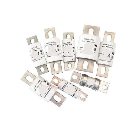 Fusible FWH-500A 500V coupure nette contre court-circuit industriel