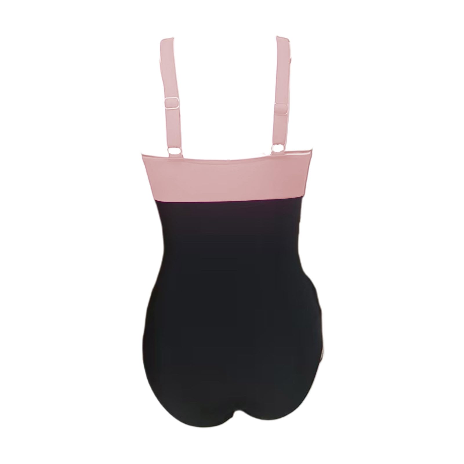 Costume da bagno da donna, taglia grande, scollo a V, push up, vita alta, modellante, scollo a U, costume da bagno con coppe