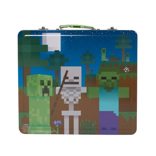 Innovative Designs Minecraft Kids Deluxe Activity Set with Carrying Tin, Coloring Sheets, Tattoos, Stickers, & Art Supplies by Innovative Designs - Used condition - Image 9