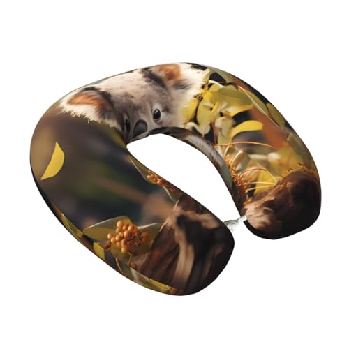 Almohada Viscoelástica de Viaje U-Shaped Negra miniatura 2