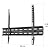 Hama TV Wall Mount, Rigid, 191 cm (75") up to 40 kg, dist. Wall, 2.2 cm