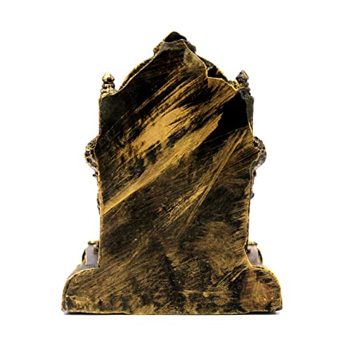 Image of eSplanade Resin Chhatrapati Shivaji Maharaj Statue Idol Sculpture Showpiece Figurine Murti - Golden - 5 inch Inches