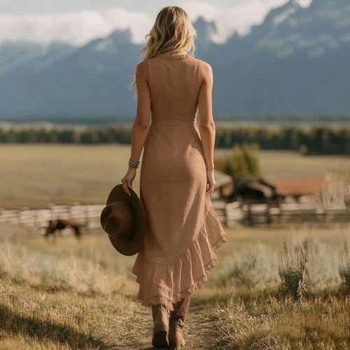 Robe longue romantique légère et fluide pour sublimer l'été