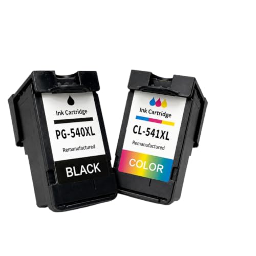 Cartouche PG-540XL CL-541XL reconditionnée pour Canon MG3650 MG4250