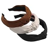 Lvyeer Knot Headbands for Women Suede Headband Hair knotted Turban Headband Head Bands Hair Band for