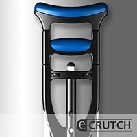 Algopix Similar Product 17 - ecrutch Economy Collapsable Crutch