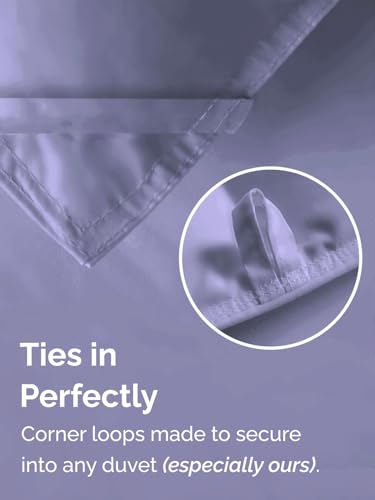 Image of Comforter Full Size - Down Alternative Duvet Insert - Lavender, 80 inch x 86 inch