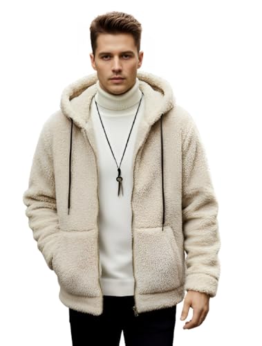 Image of Ben Martin Men Fleece Standard Length Zipper Hoodie with Kangaroo Pocket | Winterwear Jacket
