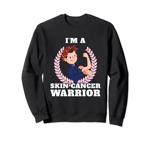 Skin Cancer Melanoma Awareness Warrior Sudadera