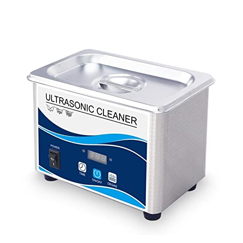 Nettoyeur à ultrasons 800ml avec sonicateur pour bijoux, monnaies et e-cig
