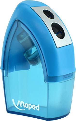Maped Helix Usa Tonic 2 Hole Pencil Sharpener With Metal Insert, Assorted Colors (069149) #TOP4