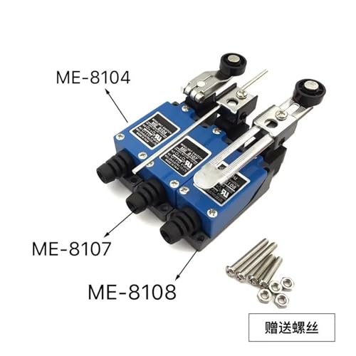 Interrupteur de fin de course ME-8108 rotatif à galet pour automatisme