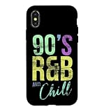 iphone x recensione ita Installazione facile Custodia per iPhone X/XS Amo la musica hip hop R&B & Chill degli anni \'90