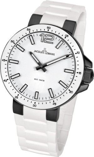 Preisvergleich Produktbild Jacques Lemans Damen-Armbanduhr XS Milano Analog Silikon 1-1707P
