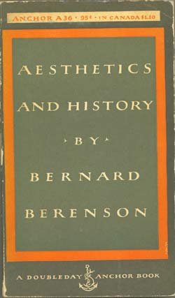 Aesthetics and History B000GS41EM Book Cover