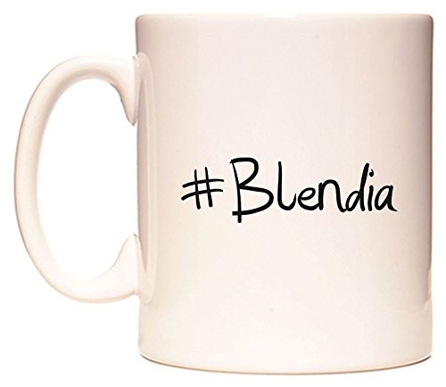 WeDoMugs #Blendia Ceramic 11oz Coffee Tea Gift Mug Cup