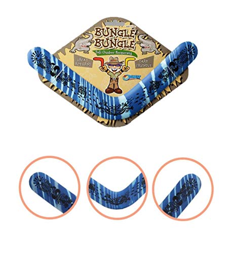 3 Pack Australian Boomerang Pro Sports Boomerang Outdoor Sports Throw Catch Toy Flying Toy, Color Random #TOP3