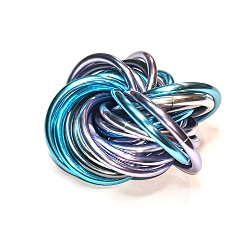 Mobii Custom Color Mix: Fidget Ball Stress Mobius Toy Restless Hand Anxiety Desk or Office (Medium, Full)