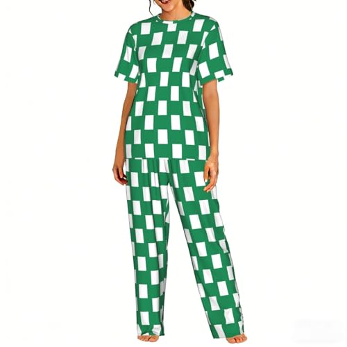 Pyjama Nigeria confortable femme pour vos soirées cocooning