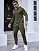 COOFANDY Men's Tracksuit 2 Piece Hooded Athletic Sweatsuits Casual Running Jogging Sport Suit Sets