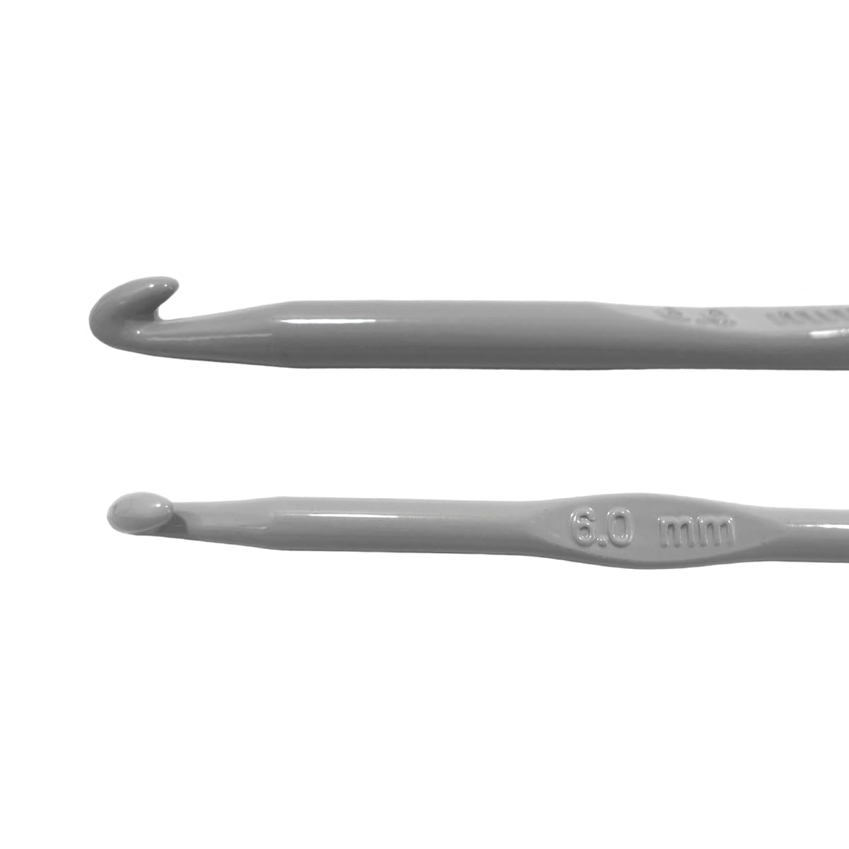 JYC CREATIVE 2 x Metal Crochet Needles Ergonomic Soft for Crafts Knitting Scarves, Hats, Amigurumis, DIY - Image 4