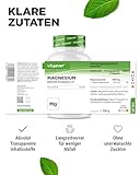 vit4ever Magnesium Malat - 365 Kapseln - 2000 mg davon 300 mg elementares Magnesium je Tagesportion - 4 Monatsvorrat - Hochdosiertes Magnesiummalat - Ohne Zusätze - Vegan
