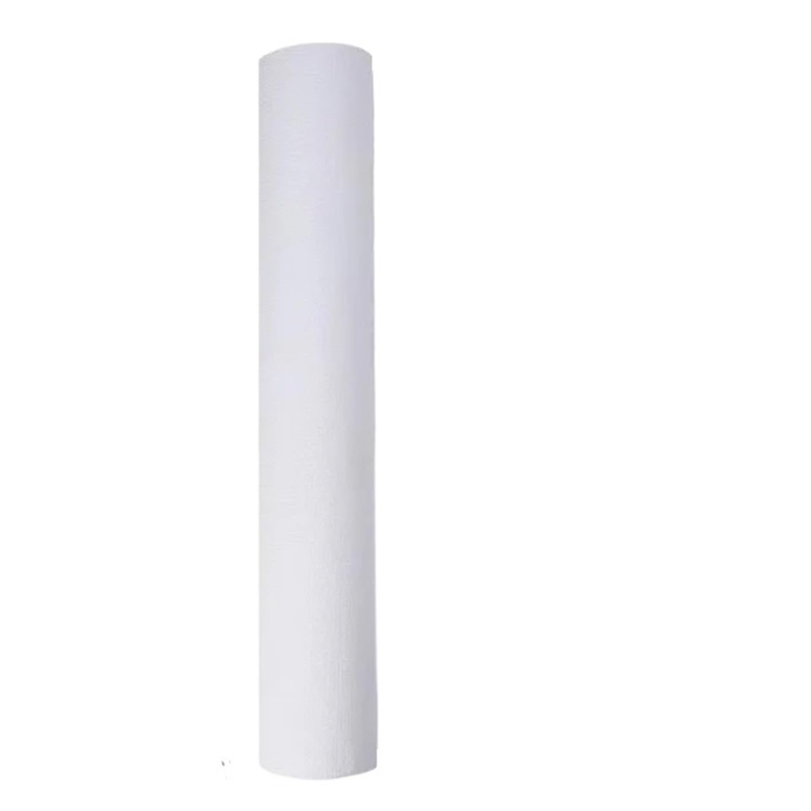 leinwand leinen 5 m Lange, weiße Baumwoll-Leinwandrolle, ideal for Anfänger, Übungsmalerei mit Öl- und Acrylfarben, umfangreiches Künstlerbedarf-Sortiment(0.37x5m)
