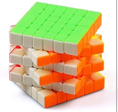 Image of MoYu Meilong Professional Speed Cube, Stickerless Magic Puzzle Cube with Instructions (Size 6x6)
