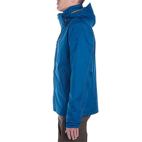 Quechua Arpenaz 300 3-in-1 Rain Jacket, side view.