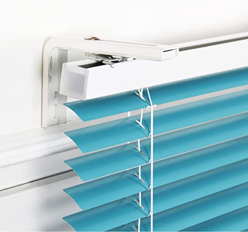 Lote de 2 escuadras universales ajustables – Desplazamiento de hasta 16,5 cm (blanco)