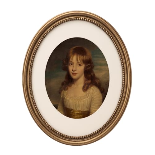 WYNCO 11x14 Decorative Oval Wooden Ornate Picture Frame