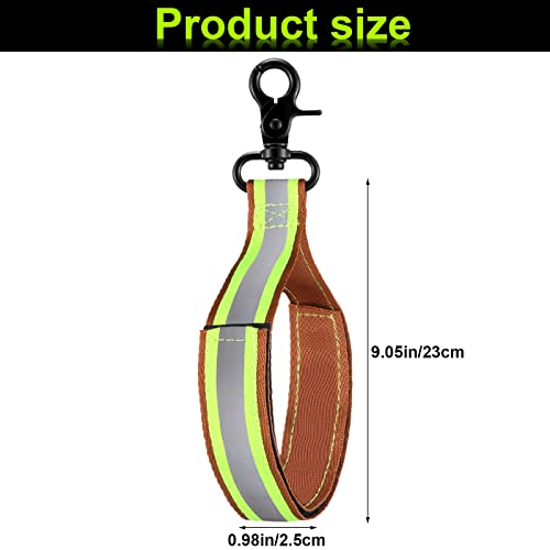 Boao 3 Pieces Firefighter Glove Strap Firefighting Glove Safety Strap Reflective Firefighting Gear Fluorescent Green Fireman Glove Strap For Firefighters, Police, Workers #TOP6