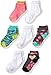 Stride Rite Little Girls' 7pk Fun Fashion Quarter Socks