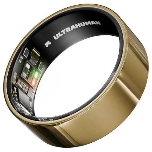 ULTRAHUMAN Ring AIR – Smart Ring für Damen und Herren | Schlaf, Fitness, HRV -Tracking, Stressanalyse & Zyklusüberwachung | Kein ABO | Bis zu 6 Tage Akkulaufzeit | (Größe 7)
