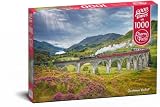 CherryPazzi Glenfinnan Viaduct 1000 Piece Jigsaw Puzzle - Premium HD Printing with Vivid Colors for