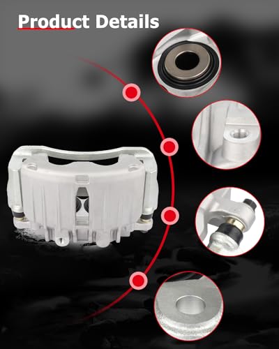 Image of cciyu Rear Right Brake Caliper Assembly w /Bracket 18-B4765 For Cadillac 2002-2006,For Chevy 2000-2007,For GMC 2000-2007