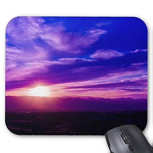 Preisvergleich Produktbild Lila Sonnenuntergang Mousepad