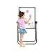 DOEWORKS Pizarra Infantil Caballete para niños Pizarra Blanca y Pizarra Pizarra Magnetica...