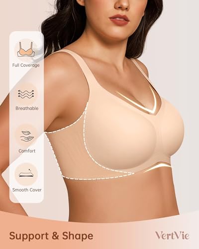 Image of Vertvie Wireless Seamless Jelly Bra Supportive Smoothing