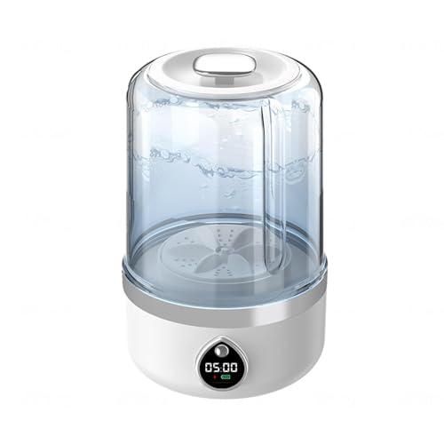 Lavadora De Ropa Interior Recargable, Compacta, De 1.5 L Lavadora para Ropa Interior para Viajes, Hoteles, Dormitorios, Casas Y Camping