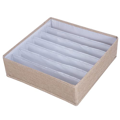 Organizador de armario con cajas de almacenamiento plegables de rejilla textil de casa