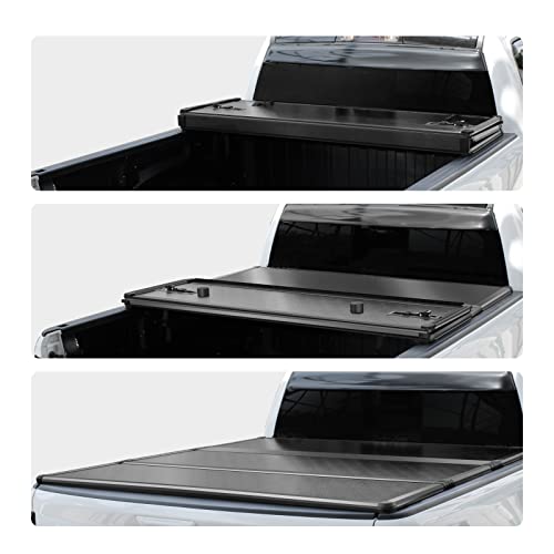 Tutel TULH016 Hard Shell Folding Truck Bed Tonneau Cover thumb #1
