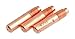 Forney 60164 Contact Tip for Mig Welding, Hobart or Miller, .023/.025, 3-Pack,Copper