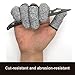 Elbluwii 12PCS Finger Cots Finger Protectors Cut Resistant Finger Covers,Reusable Anti-Slip Finger Gloves for Garden,Kitchen,Work,Sculpture(6cm/7cm)