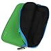 8.9-10.1 inch Tablet Sleeve, Evecase 8.9~10.1 inch Ultra-Portable Neoprene Zipper Carrying Sleeve Case Bag with Accessory Pocket - Green/Blue