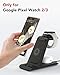 Upgraded 3 in 1 Wireless Charger for Google Pixel Watch 3/2, for Pixel 10/10 Pro/10 Pro XL/9 Pro/9/Fold/8,Pixel Buds Pro 2/Pro,Wireless Charging Station for Multiple Devices (Not for Pixel Watch 4/1)
