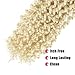 Passion Twist Hair 24Inch 6Packs Passion Twist Crochet Hair Blonde Water Wave Crochet Hair (24 Inch (Pack of 6) 613#) …