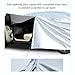 Full Car Cover for VW Polo 2018-2023, Full Exterior Covers Four Seasons Waterproof Oxford Cloth Reflective Strips Anti-Aging